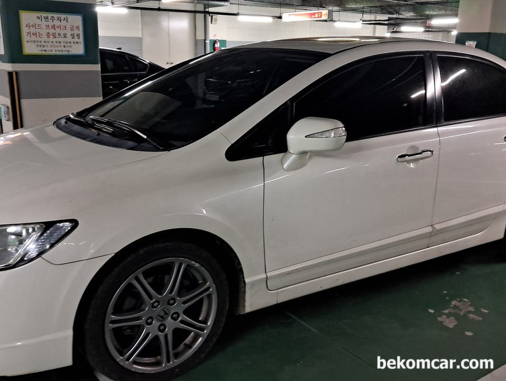 혼다 시빅 2.0 2007년 중고차구입후 엔진정밀 진단 및 향후정비 계획|bekomcar.com