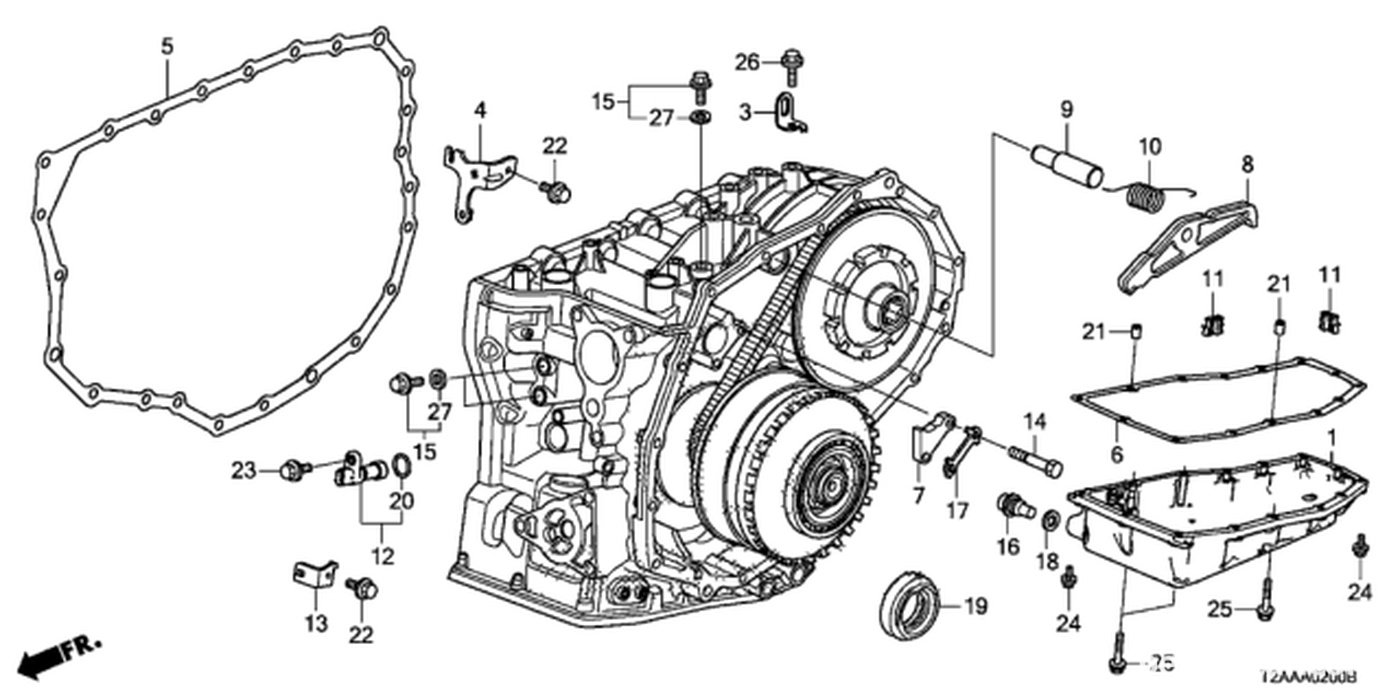 #12. 28820-RJ2-003. SENSOR, SPEED
TORQUE CONVERTER TURBINE SPEED SENSOR|贝科姆汽车 (bekomcar)