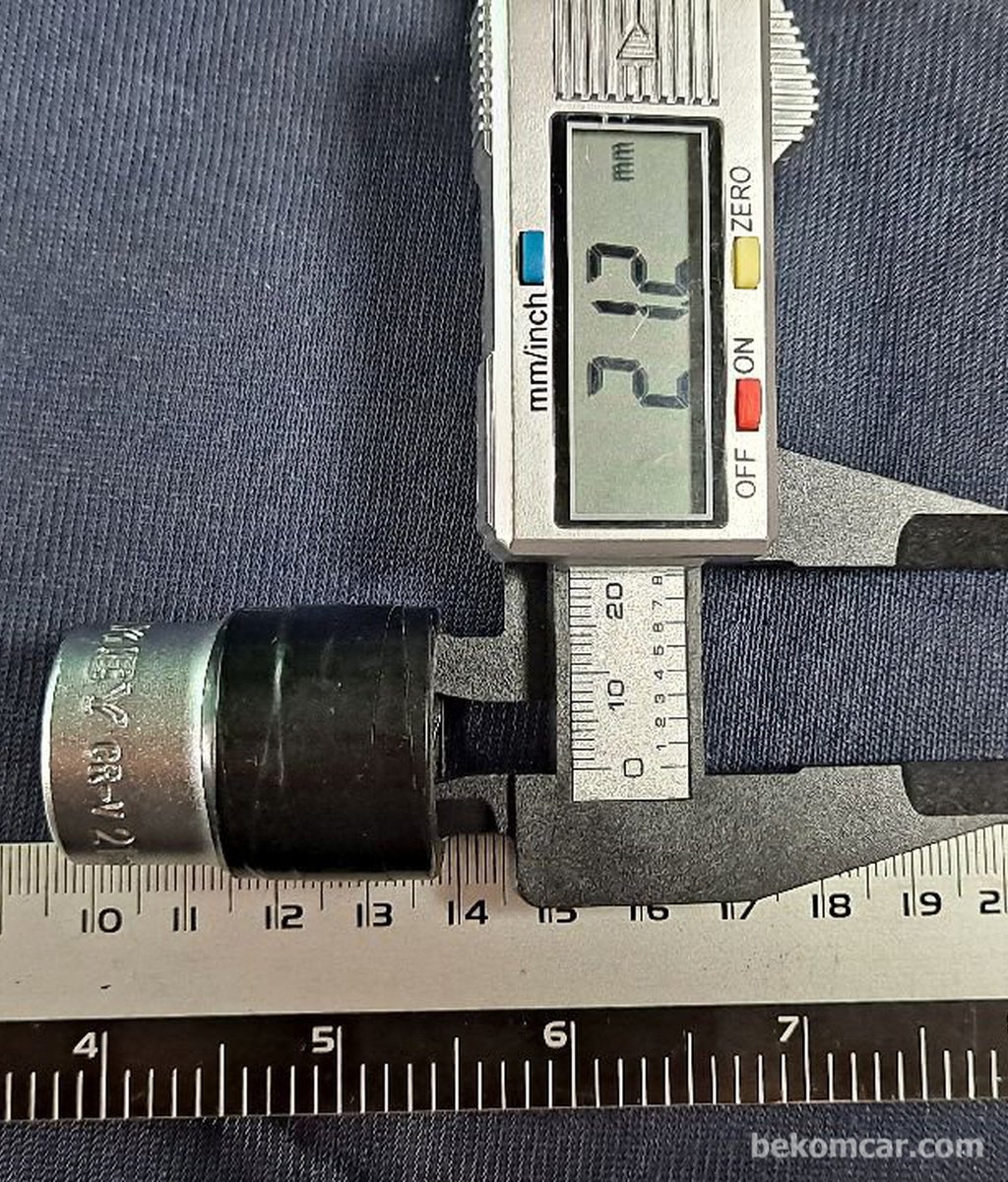 21mm 6각 소켓, 1/2"|베콤카 차량정밀진단
