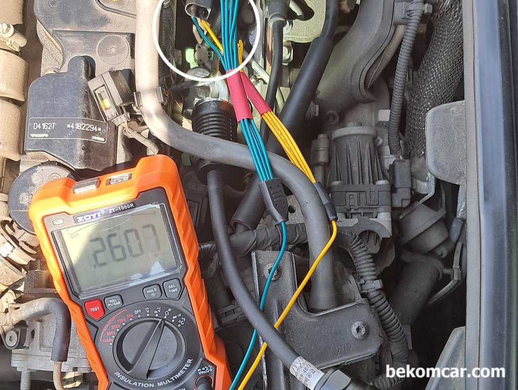 메뉴얼의 중요성, Volvo S80 P3 D2 (1.6디젤, D4162T), 인젝터 저항값|بيكومكار  (bekomcar)