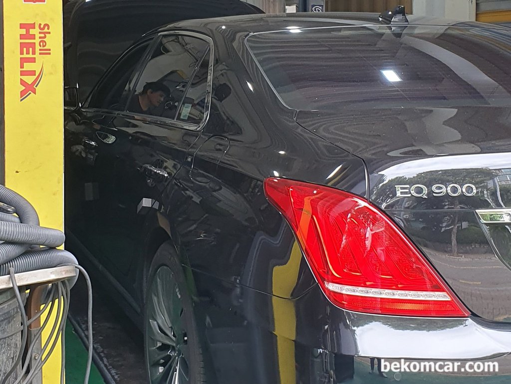 현대자동차 EQ900 연료펌프진단,  베콤카 정비인 1:1 맞춤식 워크샵|bekomcar.com