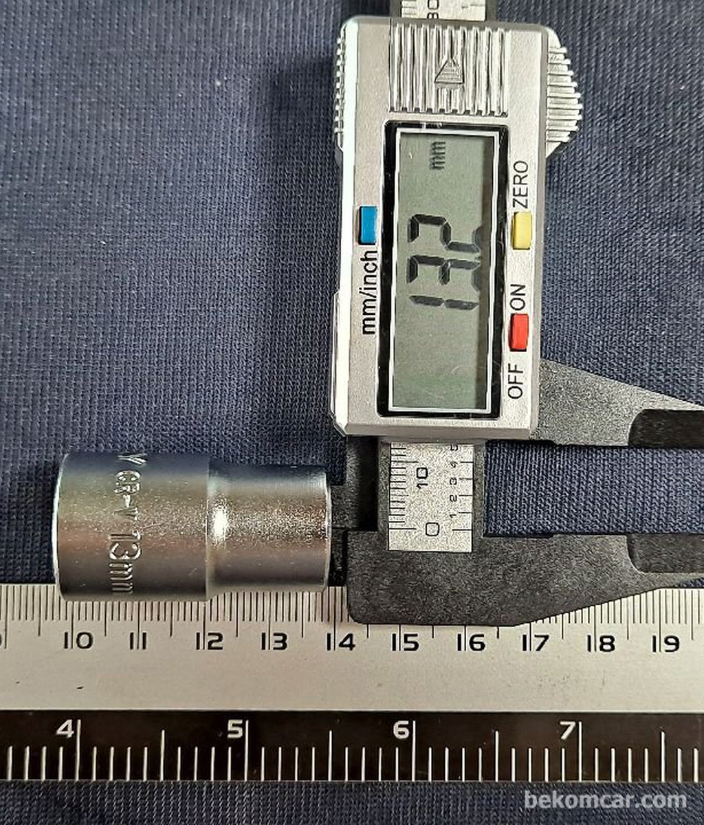 13mm 6각 소켓, 1/2"|베콤카 차량정밀진단