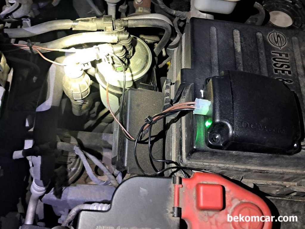 쌍용 렉스턴 연비절감장치 DCM5000 설치사례|bekomcar.com