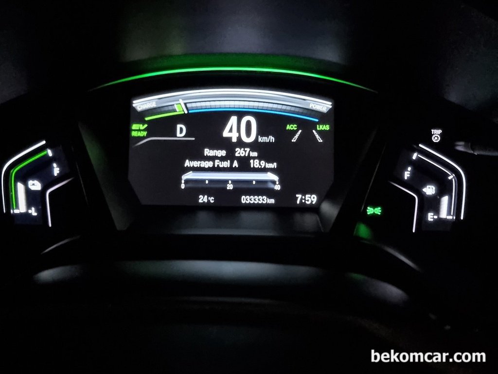 혼다 CR-V 5.5세대 하이브리드 계기판사진|bekomcar.com