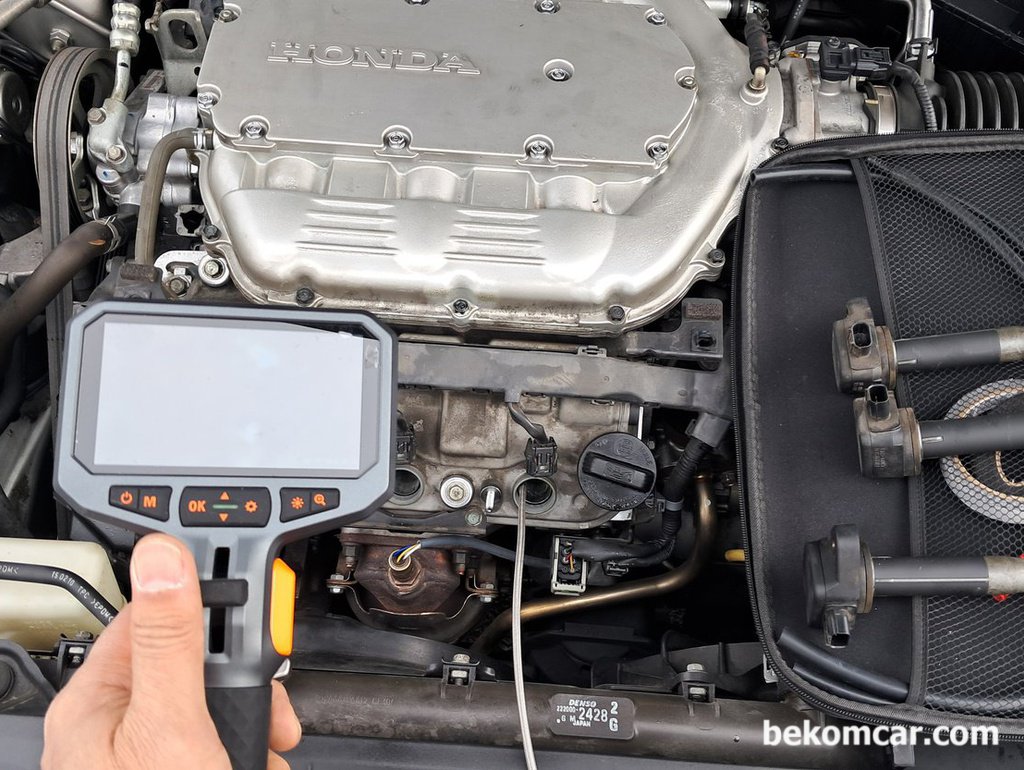 혼다 어코드 8세대 V6 3.5L 중고차 구매점검 기록, 진단기 및 하체등|bekomcar.com