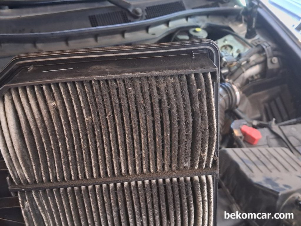 중고차 구입시 체크리스트, 에어필터 상태 점검|bekomcar.com