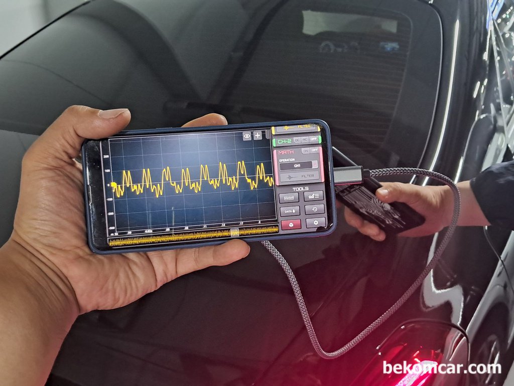 중고차구매 진단, 벤츠 S500 & S450 배기밸브 펄스, 비교분석 중요성|베콤카 차량정밀진단