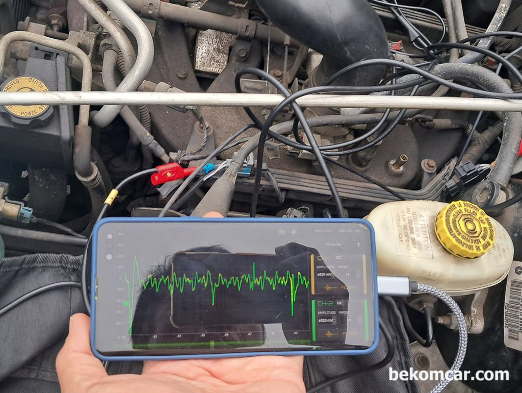 Jeep 랭글러 TJ 산소센서  P0153-O2 SENSOR 2/1 SLOW RESPONSE|베콤카 차량정밀진단