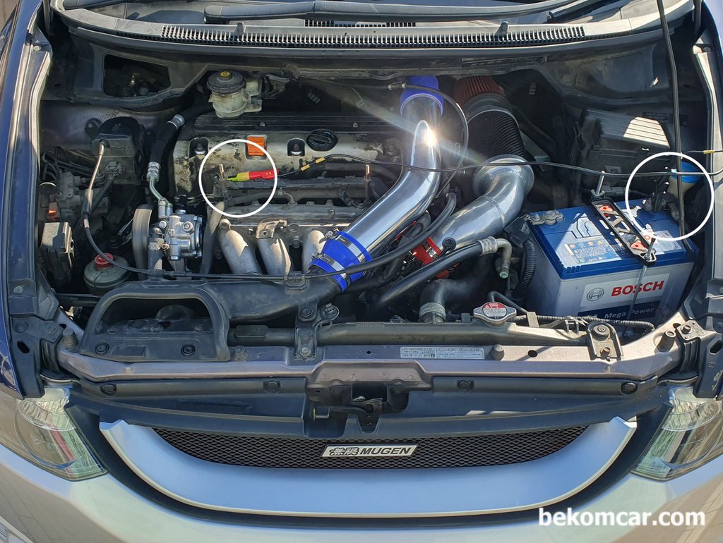 일본내수용 2004년 혼다 오딧세이 2.4L 엔진진단 & 배기펄스 분석 기록|ベコムカー (bekomcar)