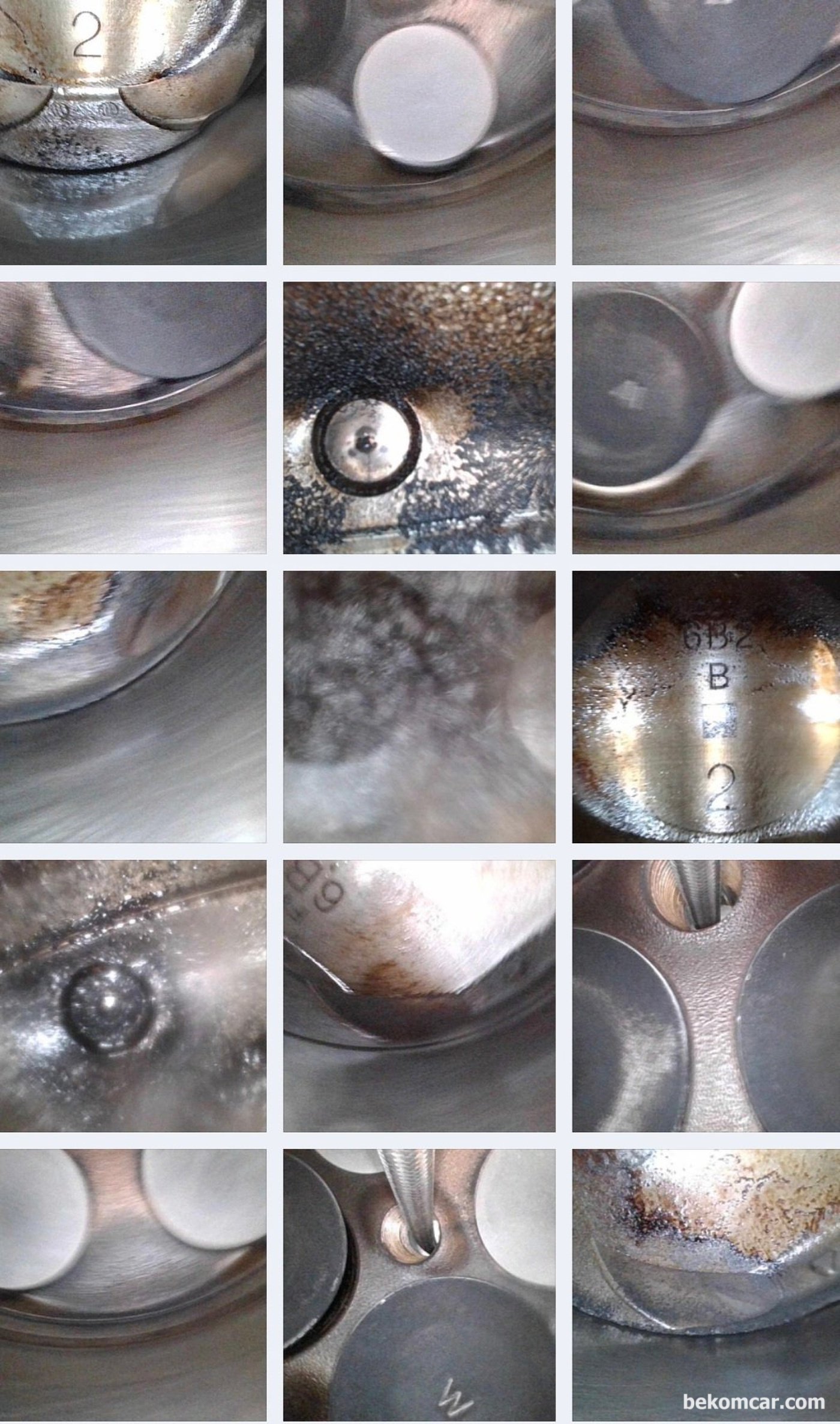 혼다 어코드 10세대 시동지연 진단과정 기록. 시동 지연 원인은 매우다양하다. 실린더 내시경 검사과정 기록이다.|bekomcar.com