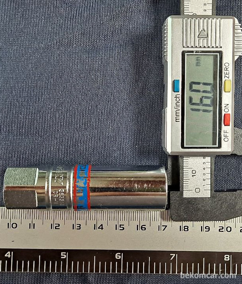 16mm 점화 플러그 소켓|베콤카 차량정밀진단