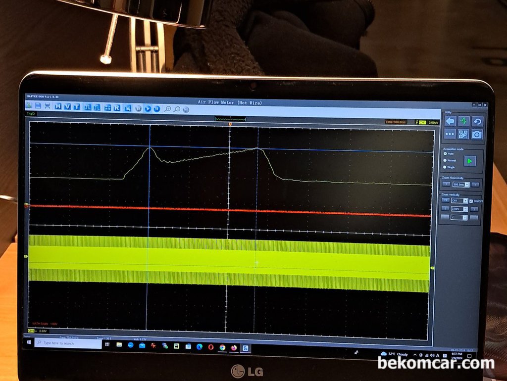 MAF센서. 공기량센서 상태 측정하는법|베콤카 차량정밀진단