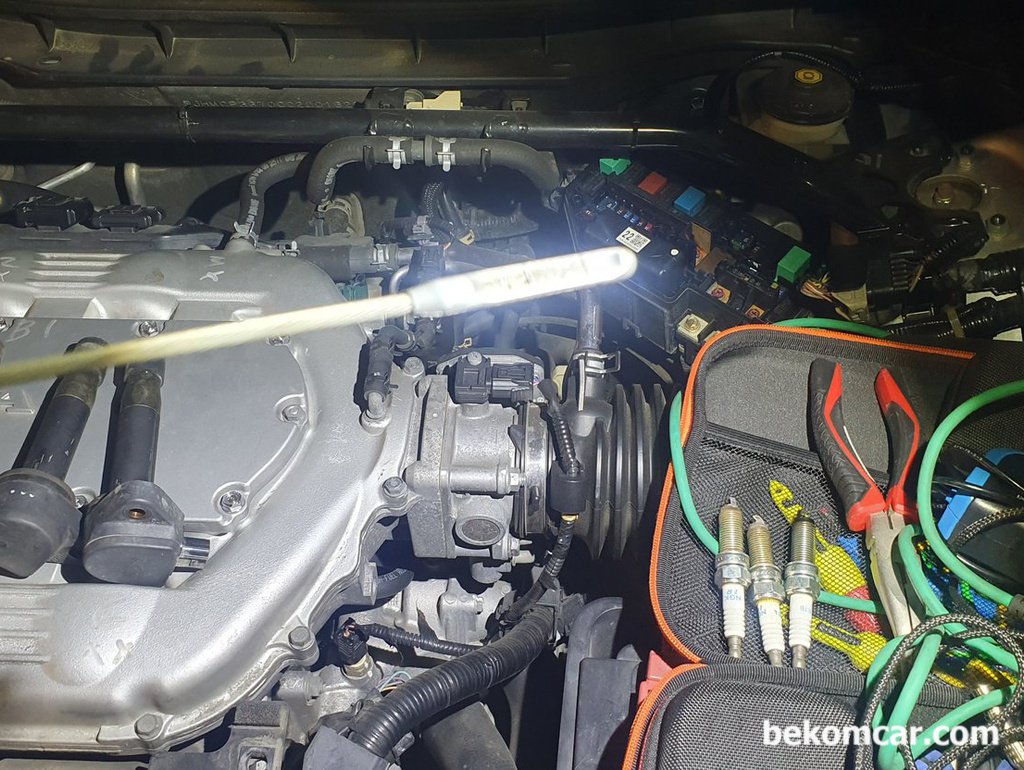 2012 혼다 어코드 V6 VCM엔진 실화고장코드 P0300 P0303 진단기록|ベコムカー (bekomcar)