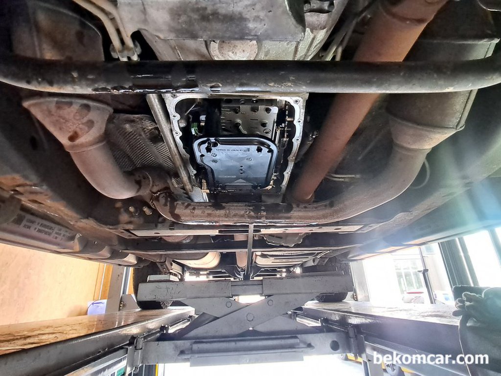 미국의 대표적인 GMC Yukon 미션오일 교환|贝科姆汽车 (bekomcar)