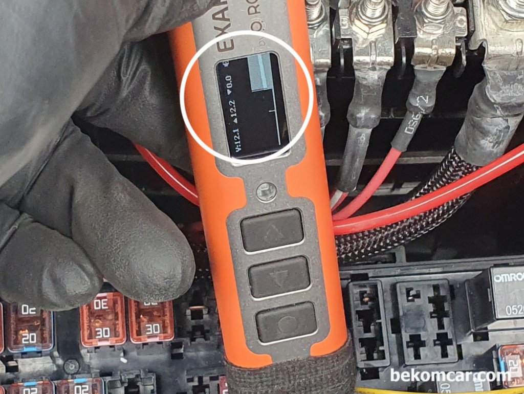 ROTKEE 엑사펜 활용사례, 휴즈 점검하기|贝科姆汽车 (bekomcar)