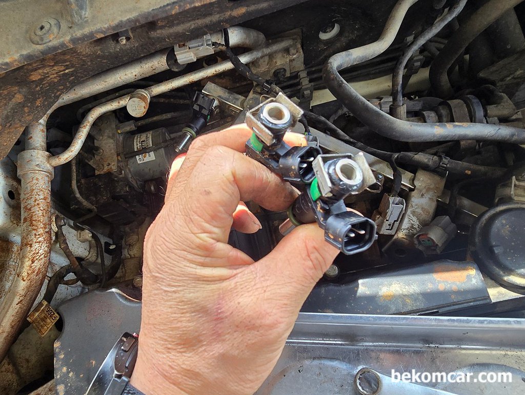 쌍용 KGM티볼리 19년 약 148,000km, A/T 휘발유 1.6L 연료경고등 정비사례|베콤카 차량정밀진단