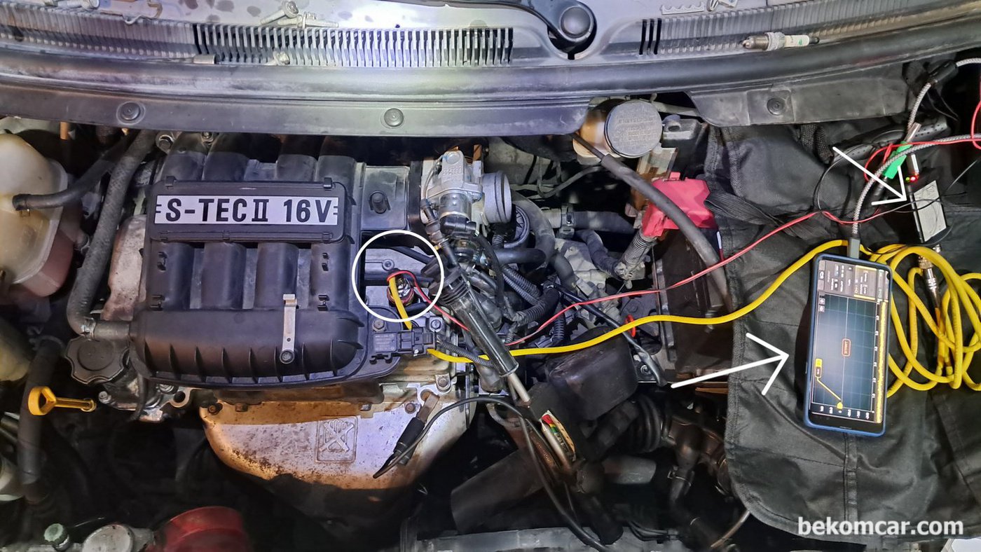 측정환경은 차량별로 달라진다. 이번 사례 측정환경은 MartinLoren.com 의 HS512Max 스코프뫄 ROTKEE.com 의 PS16 압력센서 를 사용했다.|ベコムカー (bekomcar)