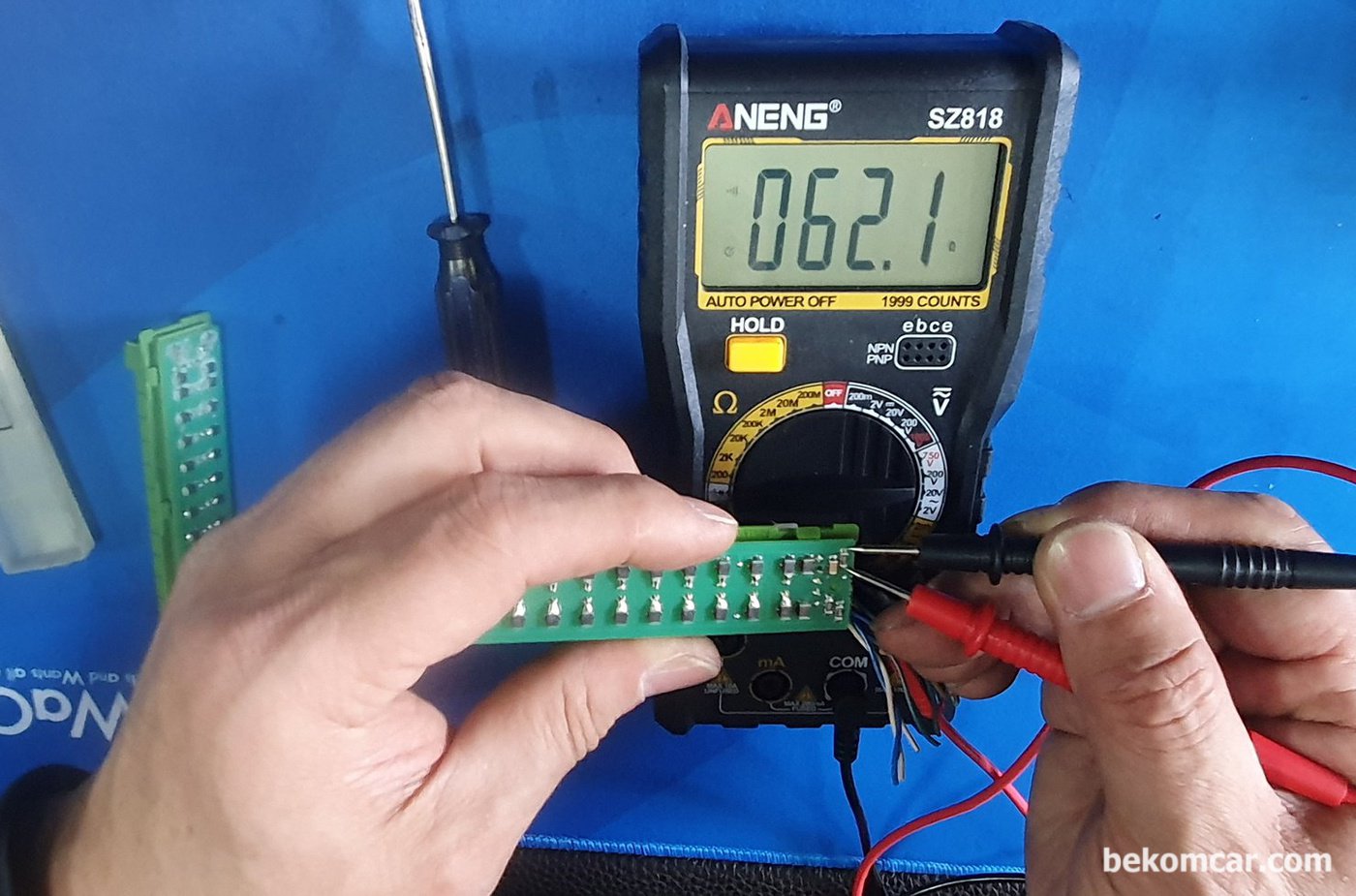 REAR STAR CONNECTOR TEST|بيكومكار  (bekomcar)