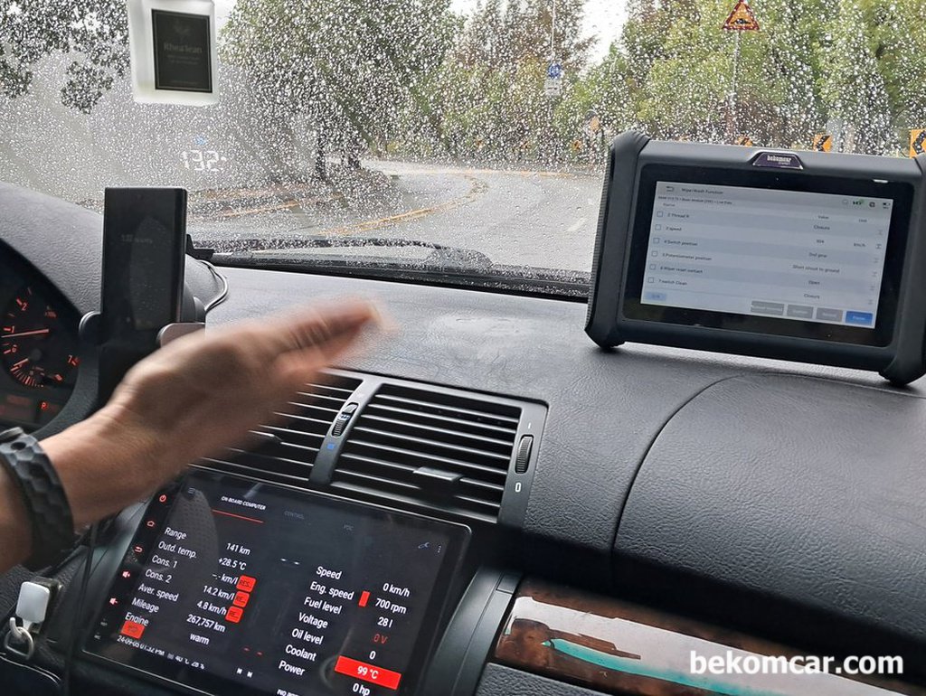 BMW E53 X5 trans failsafe prog 경고등 분석 및 진단과정 1/2|베콤카 차량정밀진단