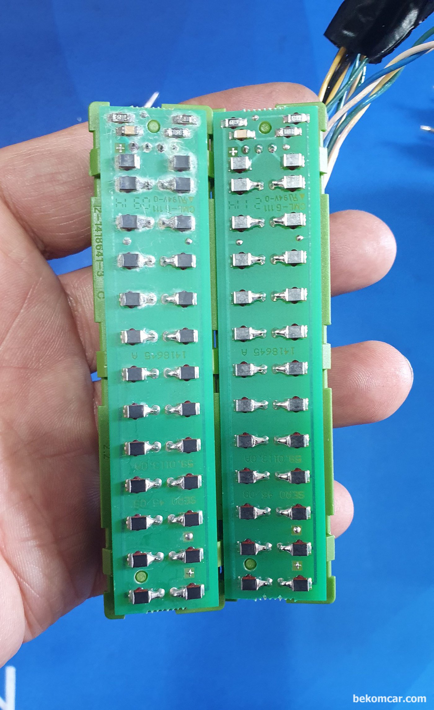 REAR STAR CONNECTOR OLD vs. NEW|بيكومكار  (bekomcar)