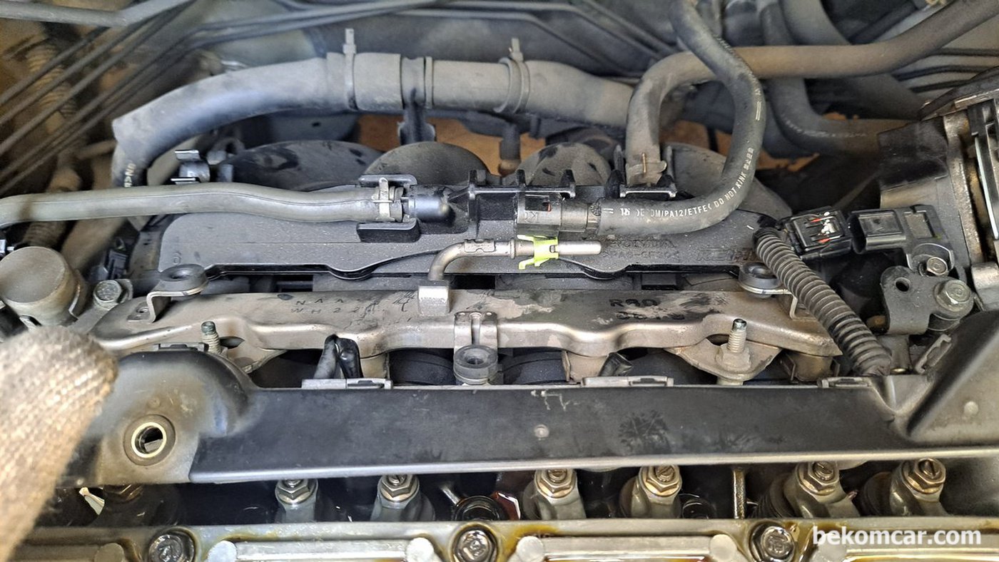 시스템 농후 P0172 진단과정중 PCV 벨브 및 라인 확인|بيكومكار (bekomcar)