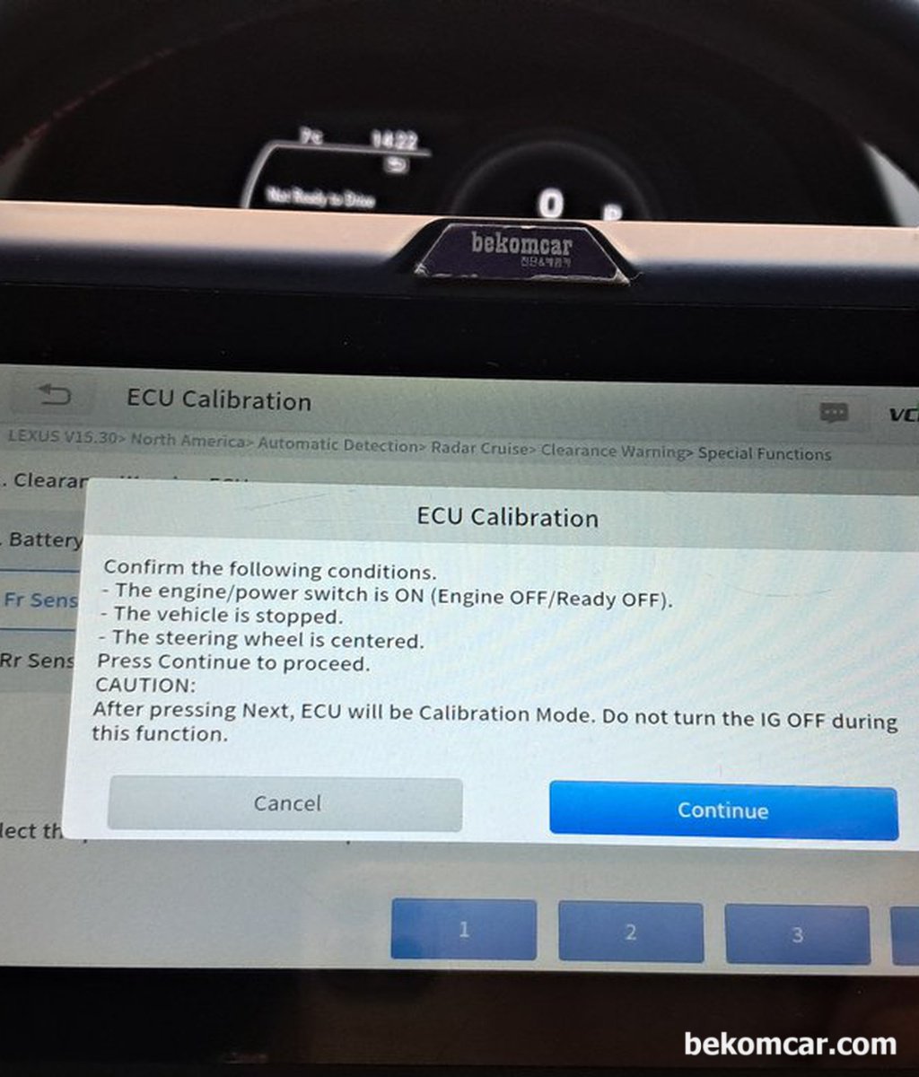 렉서스 2020 UX250H 하이브리드 계기판에 'Brake Malfunction, Check VSC System' 표시되는데 고장코드 삭제해도 또 표시됩니다.|ベコムカー (bekomcar)