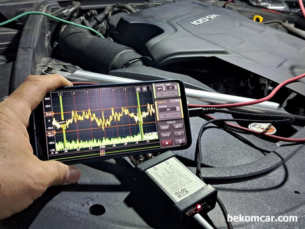 현대자동차 제네시스 2017년 EQ900 3.8L 엔진진단, 점화코일 플러그|贝科姆汽车 (bekomcar)