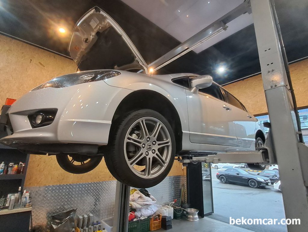 혼다 시빅2.0 베콤카 건강검진, 검사결과 매우좋다|بيكومكار (bekomcar)
