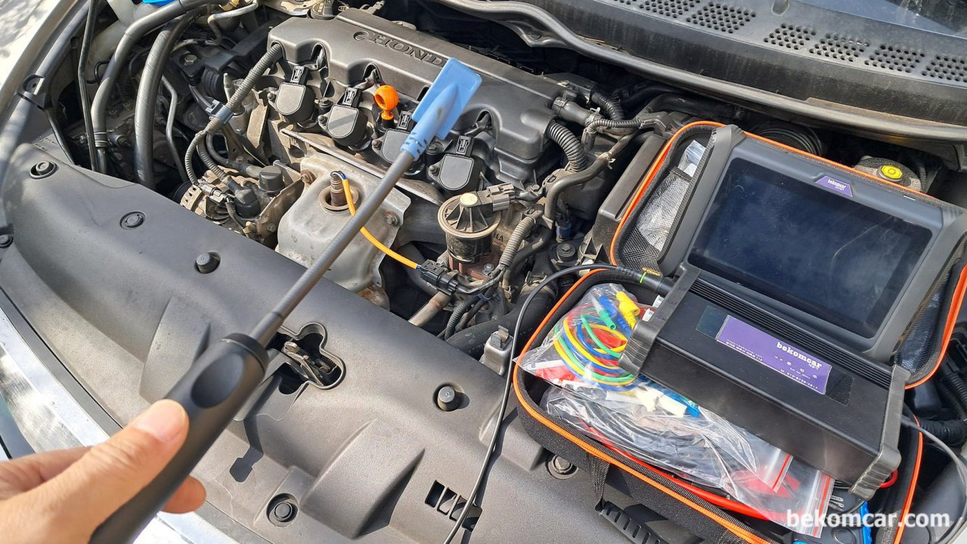 혼다 시빅 점화파형 측정|贝科姆汽车 (bekomcar)