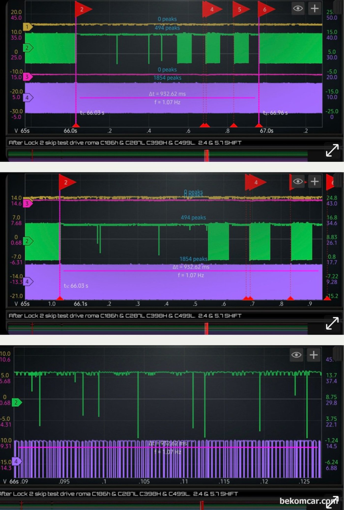 MartinLoren.com 이 개발하고 베콤카에서 국내 대리점으로 수입.공급 할 HS514 (4채널)로 실제 현장에서 사용한 사례이다. 진단 차량은 수퍼카 페라리 로마 ECU 정밀진단 과정이다.|بيكومكار  (bekomcar)