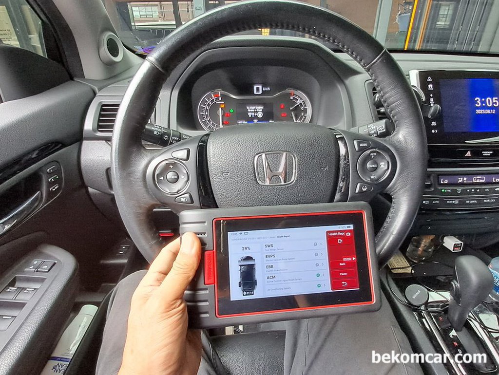 2017년 혼다 파일럿 풀 시스템 점검, 고장코드 없다|bekomcar.com