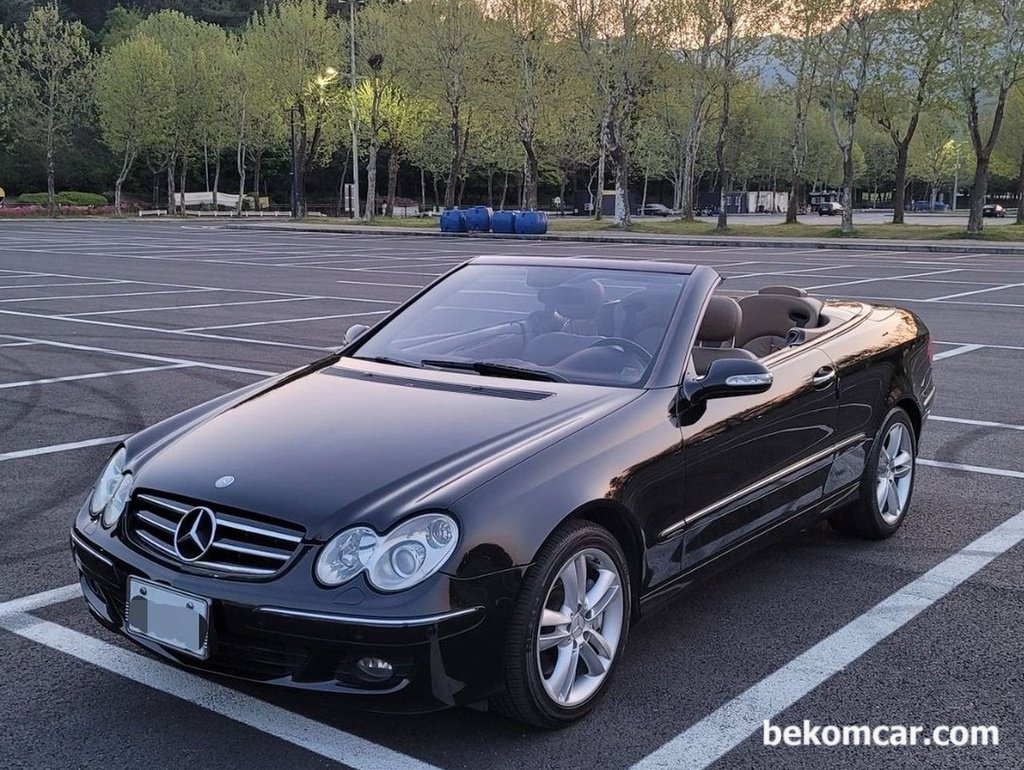 메르세데스 벤츠 CLK350 컨버터블 차량|بيكومكار  (bekomcar)