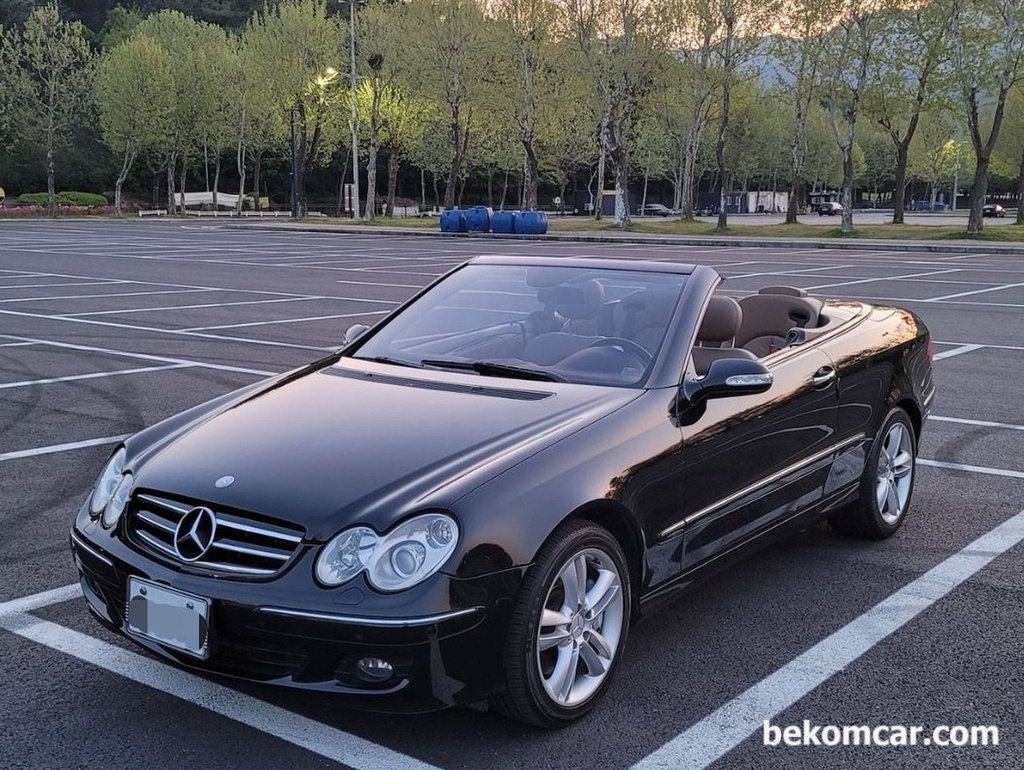 메르세데스 벤츠 CLK350 컨버터블 차량|بيكومكار (bekomcar)