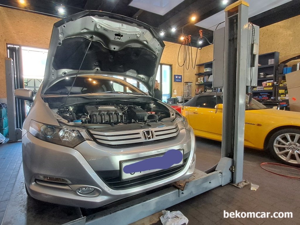 혼다 인사이트 2010년 산소센서2번 교환 및 진단|bekomcar.com