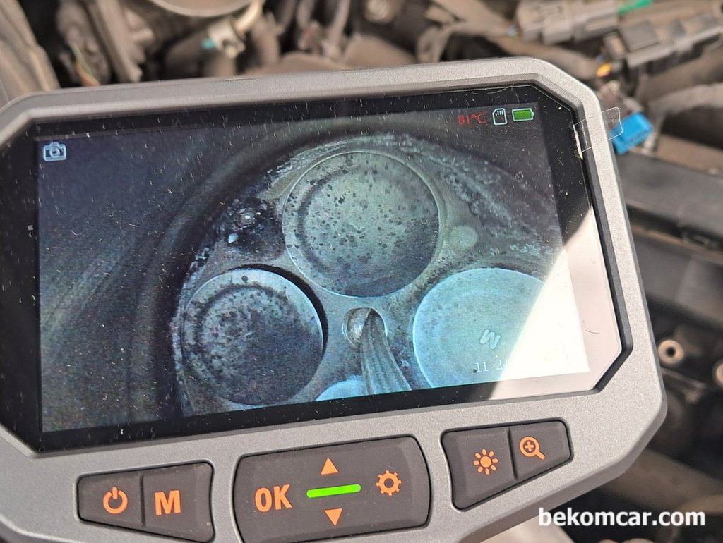 2017 현대 제네시스 G80 실린더 내시경검사 기록|بيكومكار (bekomcar)