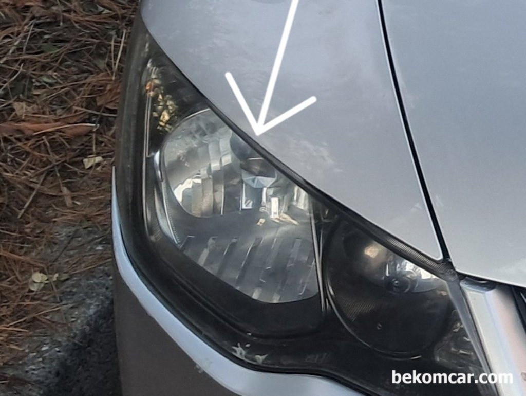 혼다 시빅 8세대 조수석 헤드라이트 복원 사례|贝科姆汽车 (bekomcar)