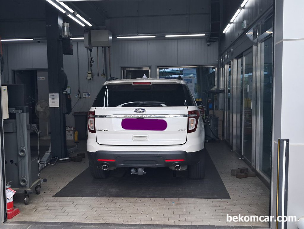 포드자동자 서수원센터 방문, 익스 수리할 ECM 픽업|بيكومكار  (bekomcar)