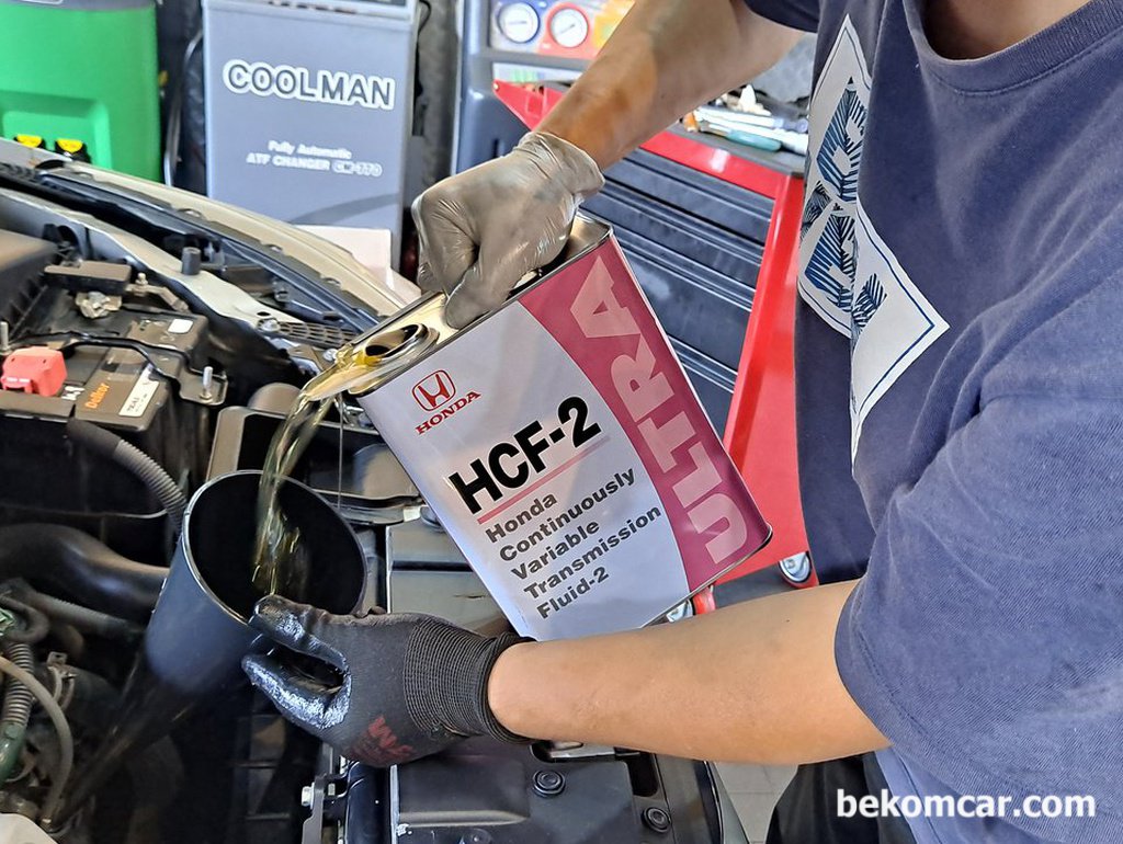 베콤카는 혼다 순정 CVT 미션오일 HCF-2 권장|贝科姆汽车 (bekomcar)