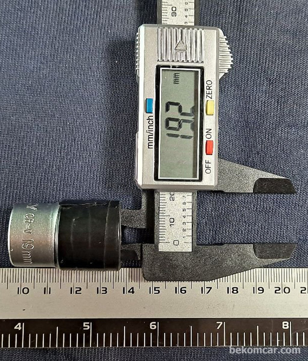 19mm 6각 소켓, 1/2"|베콤카 차량정밀진단