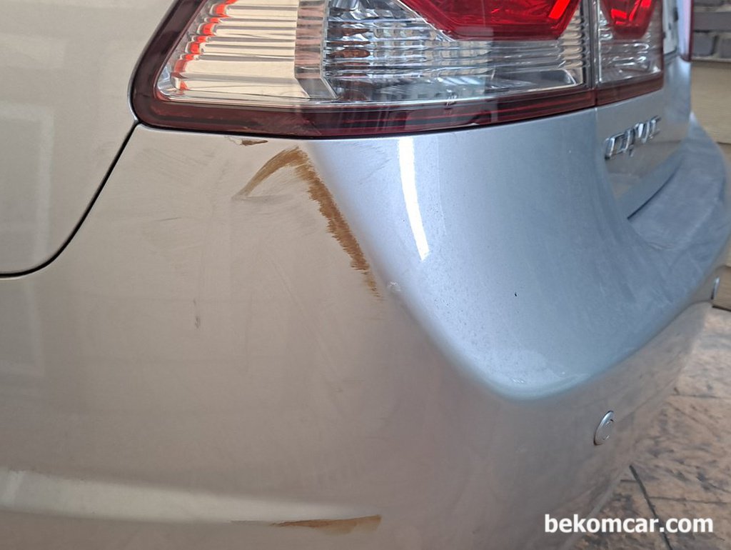 범퍼등 에 가벼운 스크래치는 컴파운드로 작업|bekomcar.com