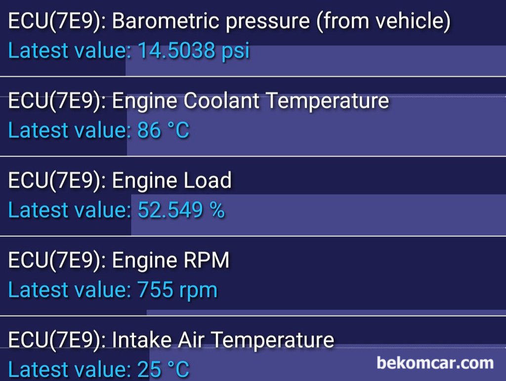 OBD2 실시간 차량내 정보파악하여 진단하기|贝科姆汽车 (bekomcar)