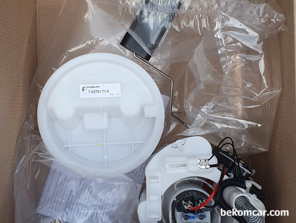 E200K W211 주행중 시동꺼짐 진단 및 정비 추가기록, 연료펌프 어셈블리 & 분해기록|ベコムカー (bekomcar)