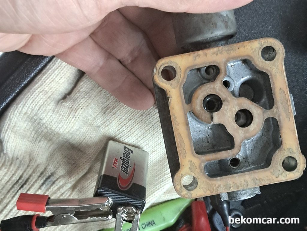 혼다차량 미션솔레노이드벨브 작동테스팅|بيكومكار  (bekomcar)