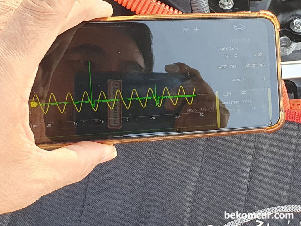 2017년 혼다 어코드 하이브리드 중고차구입전 점검기록 (피스톤 링 상태)|贝科姆汽车 (bekomcar)