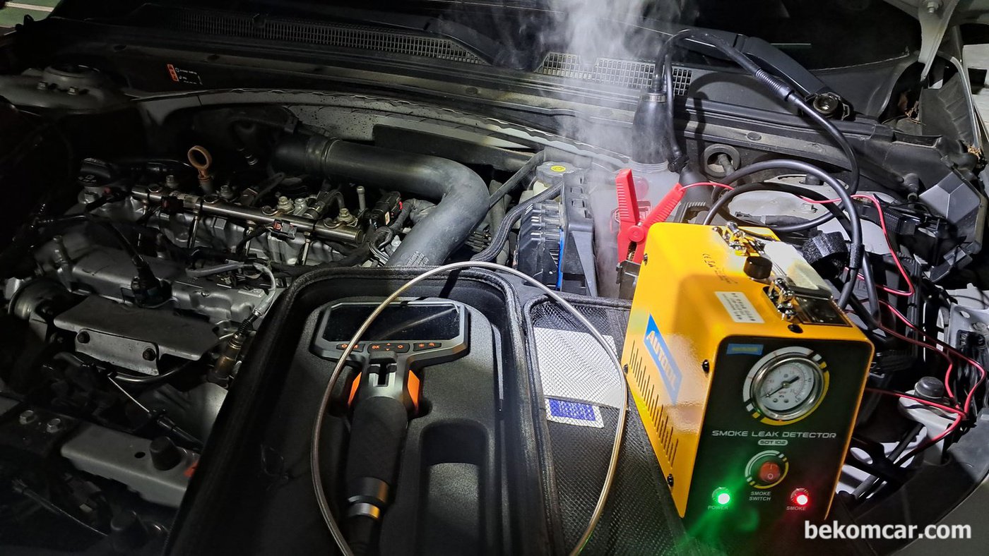 Chevy Malibu 1.5T Coolant Tank Leak Testing|베콤카 차량정밀진단