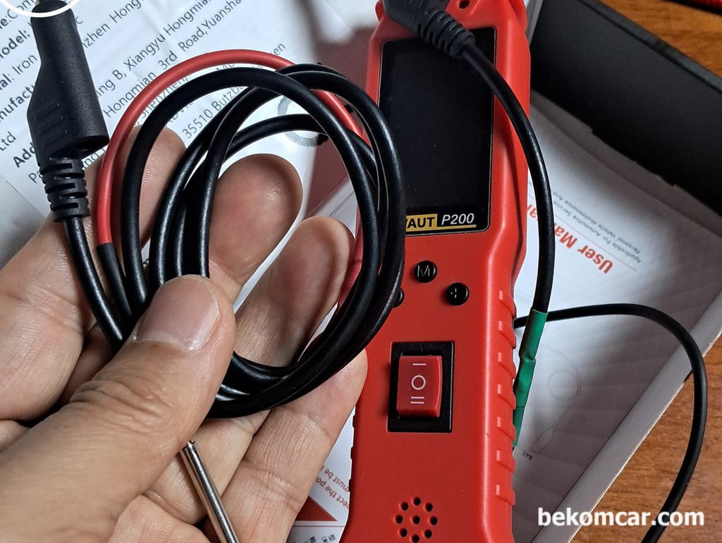 좀 더 정확하게 빠르게 진단을 위한 준비, 회로점검 프로브 맞춤식 변경|bekomcar.com