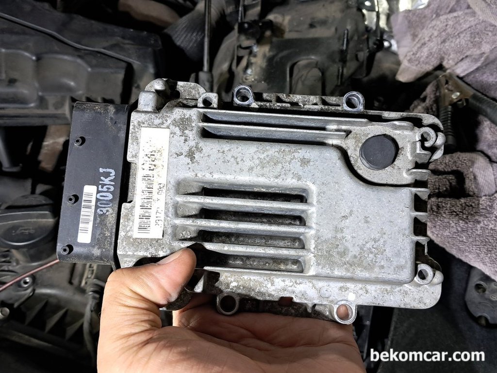 현대자동차 에쿠스 VS500 IDB 연료압력 및 인젝터 제어 ECU|베콤카 차량정밀진단