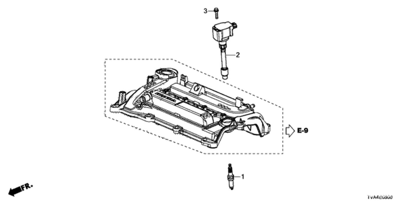 #1. Honda 12290-6A0-A01Spark Plug (Dilkar8P8Sy) (Ngk)
#2. Honda 30520-59B-013Coil Assembly, Plug To|베콤카 차량정밀진단