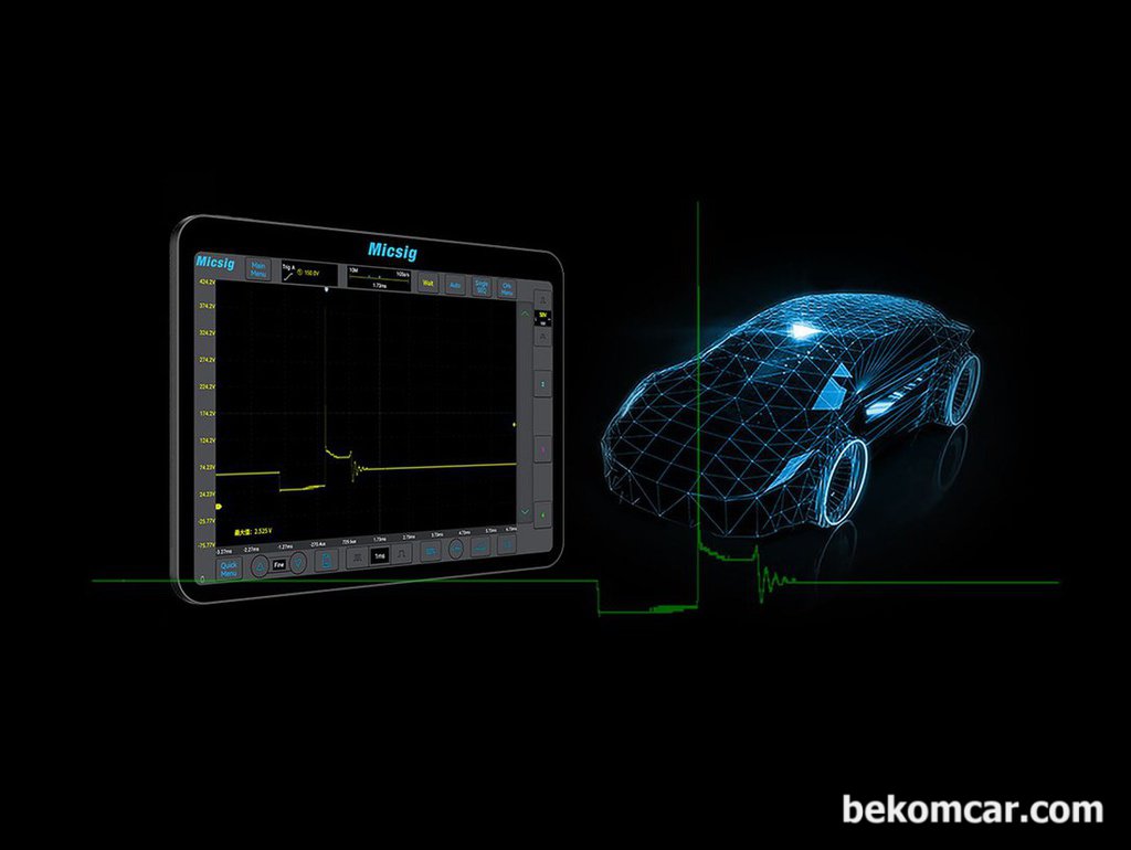 데이터기반 정밀차량고장코드 진단, 오실로스코프 필수|ベコムカー (bekomcar)