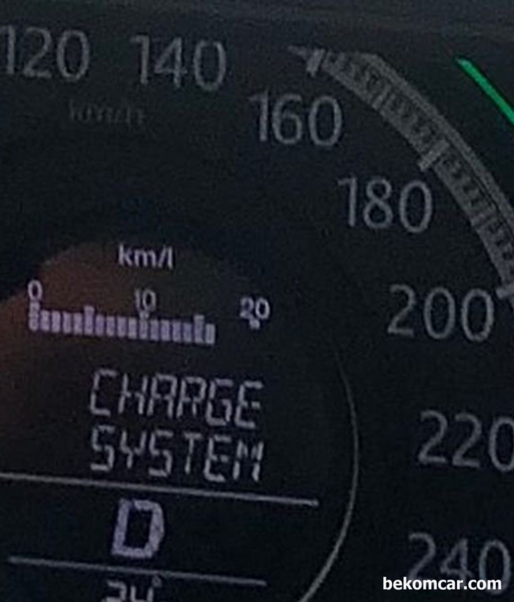 ホンダアコード第9世代は「CHECK CHARGE」警告を表示します、どうすればよいですか？|ベコムカー (bekomcar)